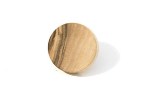 Wooden buttcap 27mm OLIVE